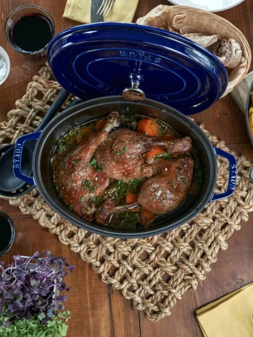 Ovale braadpan La Cocotte uit gietijzer