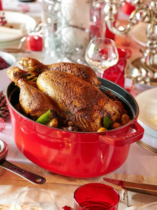 Ovale braadpan La Cocotte uit gietijzer