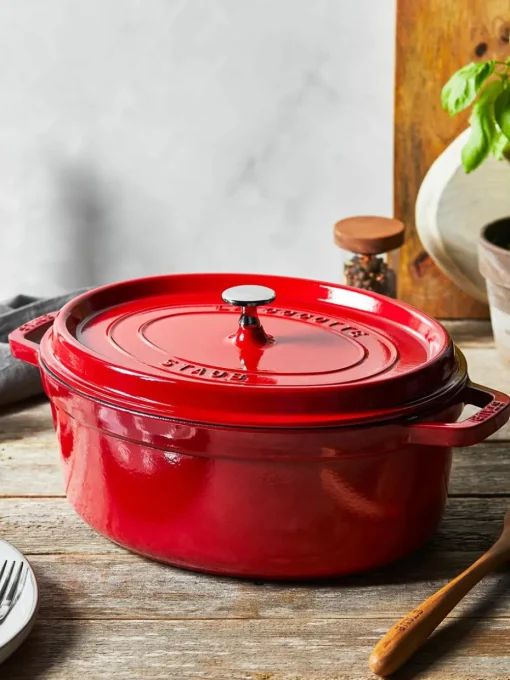 Ovale braadpan La Cocotte uit gietijzer