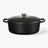 Ovale braadpan Signature Collection uit gietijzer