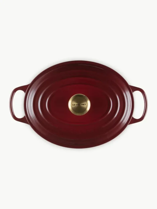 Ovale braadpan Signature Collection uit gietijzer