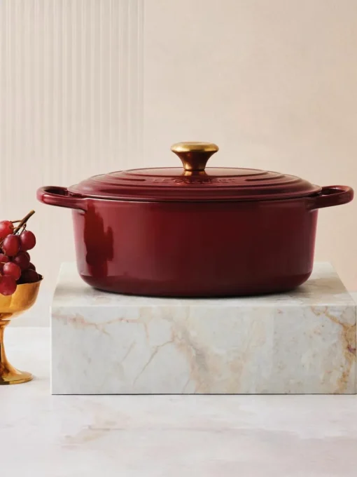 Ovale braadpan Signature Collection uit gietijzer
