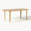 Ovale eettafel Archie van eikenhout, 200 x 100 cm