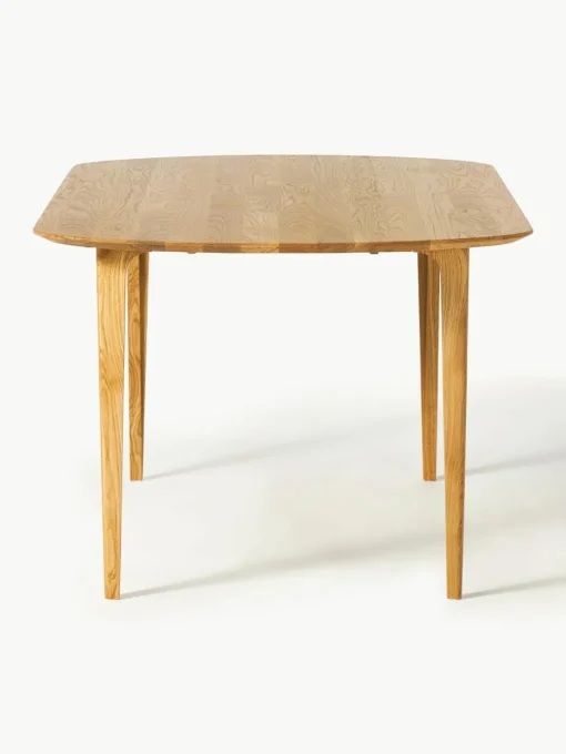 Ovale eettafel Archie van eikenhout, 200 x 100 cm