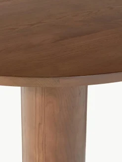 Ovale eettafel Dunia van eikenhout, 180 x 110 cm