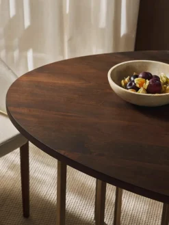 Ovale eettafel Luca van mangohout, verschillende formaten