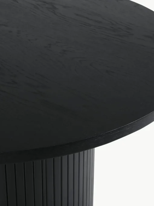 Ovale houten eettafel Bianca, 200 x 90 cm