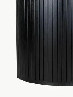 Ovale houten eettafel Bianca, 200 x 90 cm