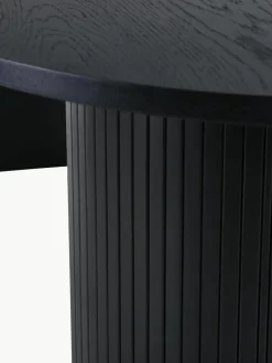 Ovale houten eettafel Bianca, 200 x 90 cm
