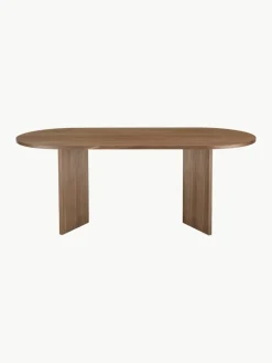 Ovale houten eettafel Toni, 200 x 90 cm