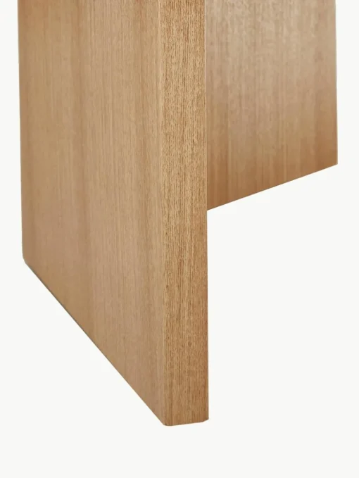 Ovale houten eettafel Toni, 200 x 90 cm
