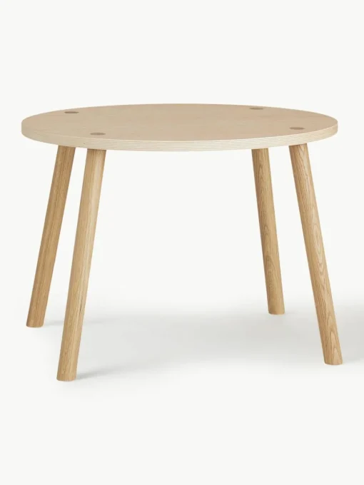 Ovale houten kindertafel Mouse