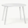 Ovale houten kindertafel Mouse