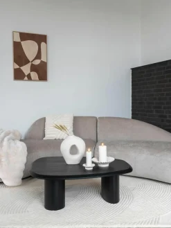 Ovale houten salontafel Tirano