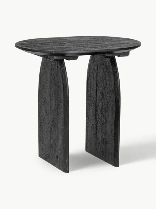 Ovale mangohouten bijzettafel Monterrey