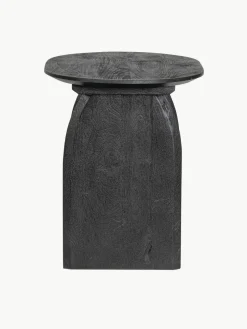 Ovale mangohouten bijzettafel Monterrey