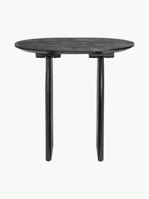 Ovale mangohouten bijzettafel Monterrey