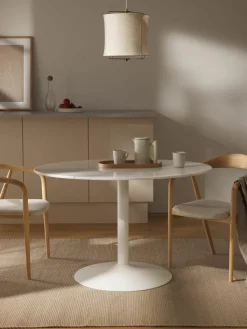 Ovale marmeren eettafel Miley, in verschillende formaten