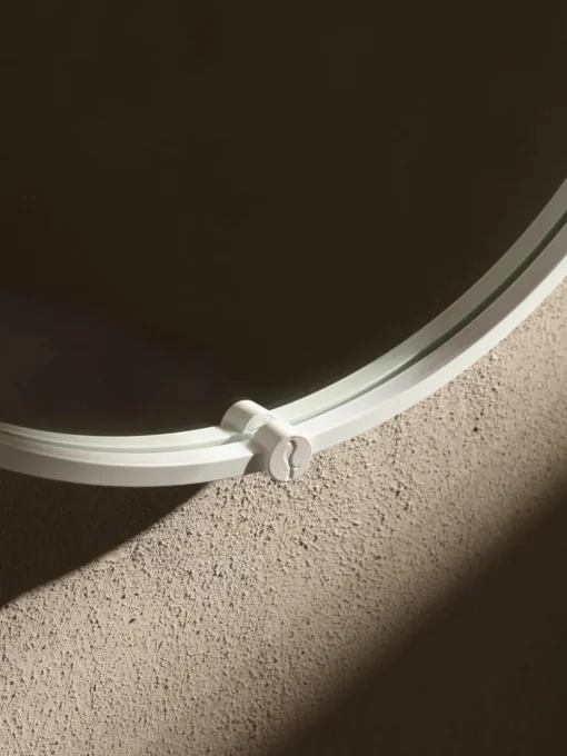 Ovale wandspiegel Avior met LED-verlichting