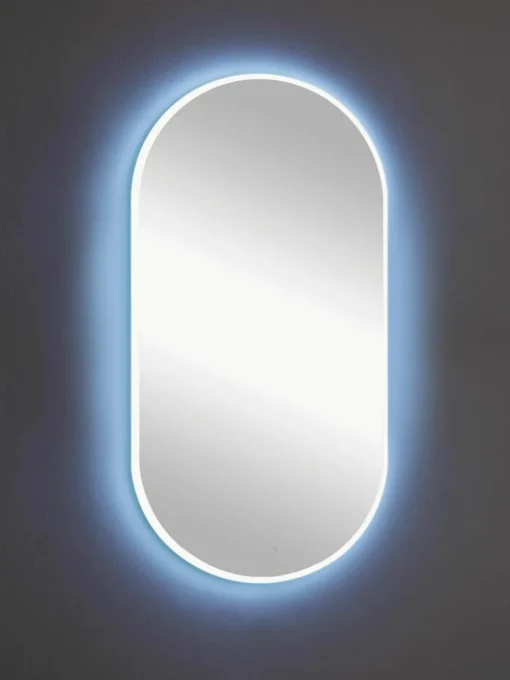 Ovale wandspiegel Starlight met LED-verlichting