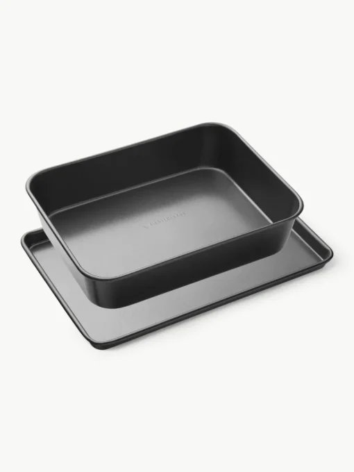 Ovenschaal MasterClass met antiaanbaklaag, set van 2