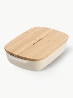 Ovenschaal Spatia met bamboe deksel