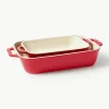 Ovenschalenset Ceramic, set van 2
