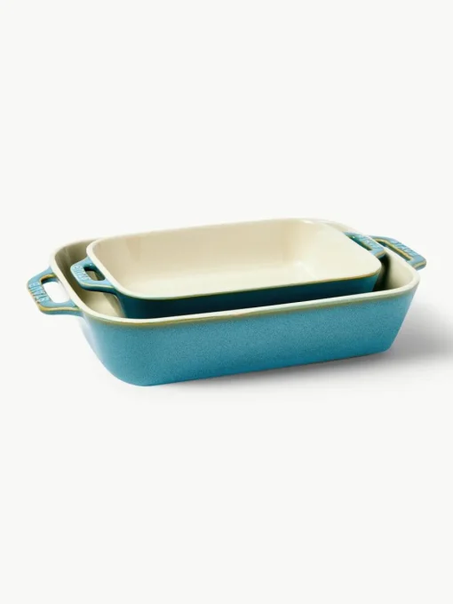 Ovenschalenset Ceramic, set van 2