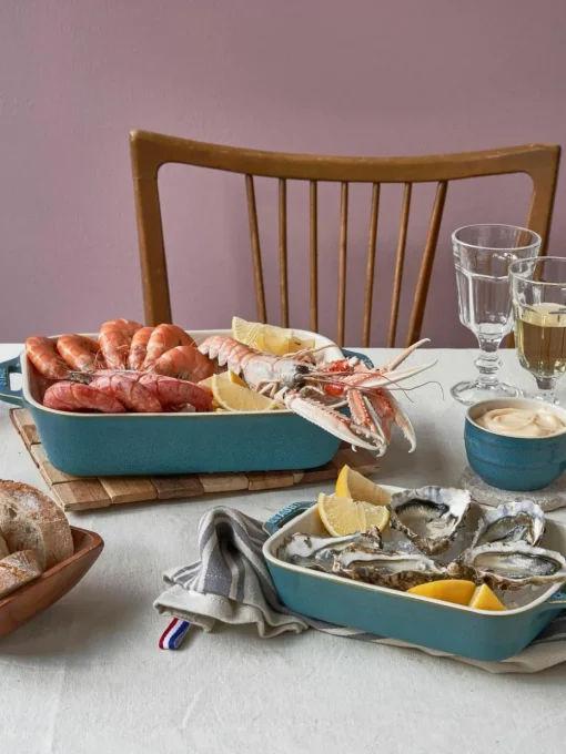Ovenschalenset Ceramic, set van 2
