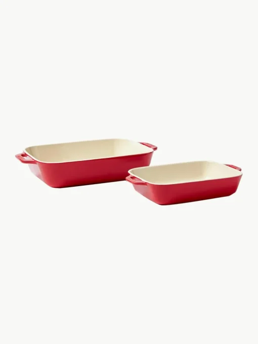 Ovenschalenset Ceramic, set van 2