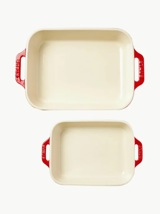 Ovenschalenset Ceramic, set van 2