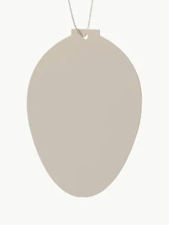 Paasdecoratie hangers Ei, 4 stuks
