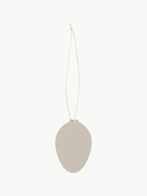 Paasdecoratie hangers Ei, 4 stuks