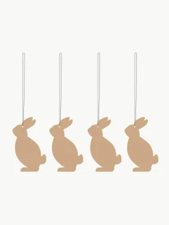 Paasdecoratie hangers Haas, 4 stuks