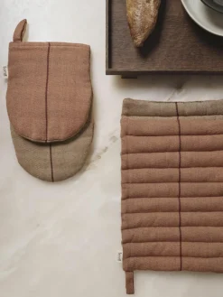 Pannenlappen Ito van biokatoen, 2 stuks