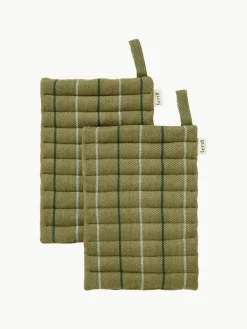 Pannenlappen Ito van biokatoen, 2 stuks