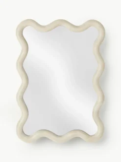 Passpiegel Wave met golvende rand