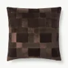 Patchwork fluwelen kussenhoes Bastien