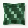 Patchwork fluwelen kussenhoes Bastien