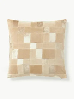 Patchwork fluwelen kussenhoes Bastien
