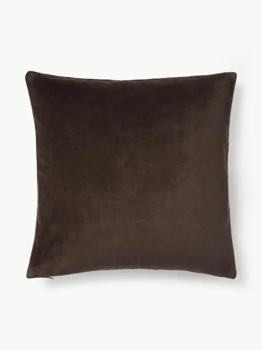 Patchwork fluwelen kussenhoes Bastien