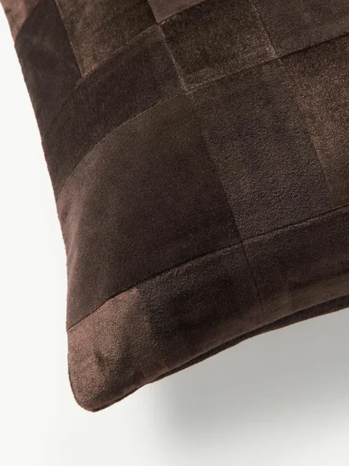 Patchwork fluwelen kussenhoes Bastien
