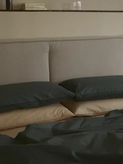 Perkal katoenen dekbedovertrek Elsie