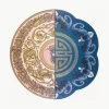 Placemat Hybrid met abstract patroon