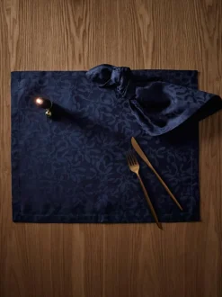 Placemats Hollyn met winters motief, 2 stuks