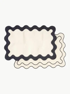 Placemats Wave, set van 4