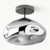 Plafondlamp Amora van gespiegeld glas