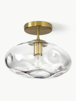 Plafondlamp Amora van glas