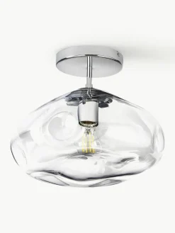 Plafondlamp Amora van glas
