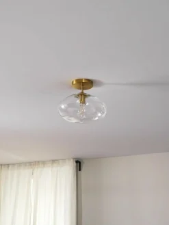 Plafondlamp Amora van glas